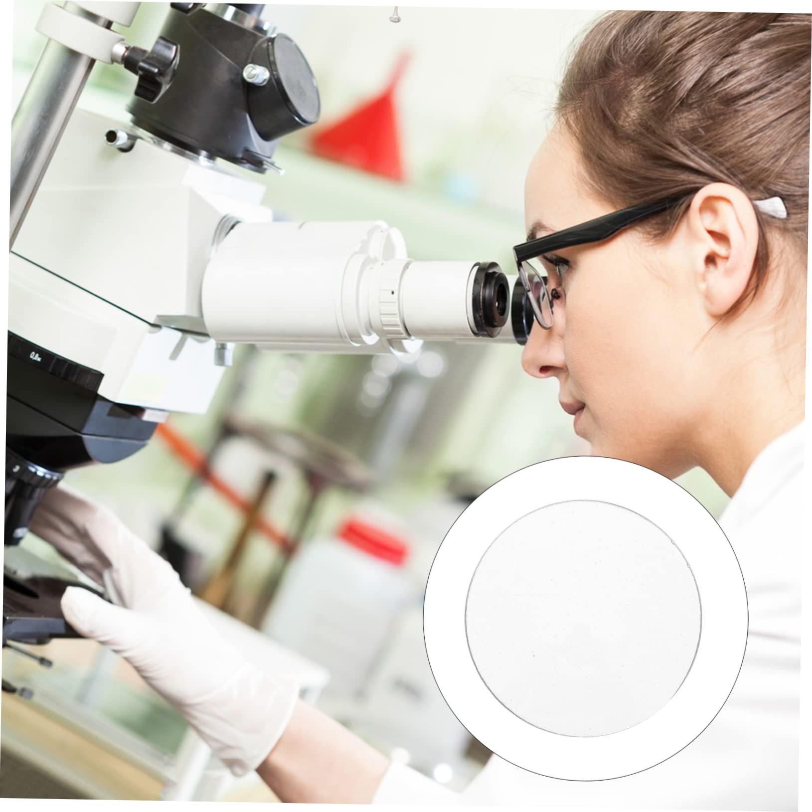 CIYODO 10pcs Laboratory Equipment Clear Laboratory Beaker Covers Watch Replacement Parts Full Length Mirrors Lid Watch Chemical Tool Lab Panel Lab Equipment Experiment Display Flask Glass