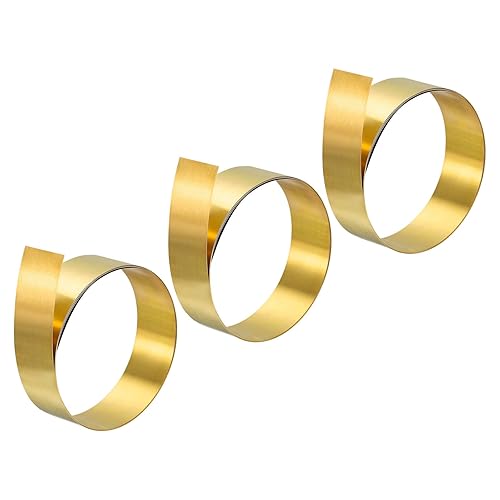 Miniatura 16 de uxcell Rollo de hoja de latón, placa de hoja de metal 3,280.8 ft m x 164.0 ft m x 0.7 ft m