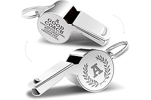 Letters Coach Gifts: The Perfect Whistle with Lanyard for Coaches and Referees