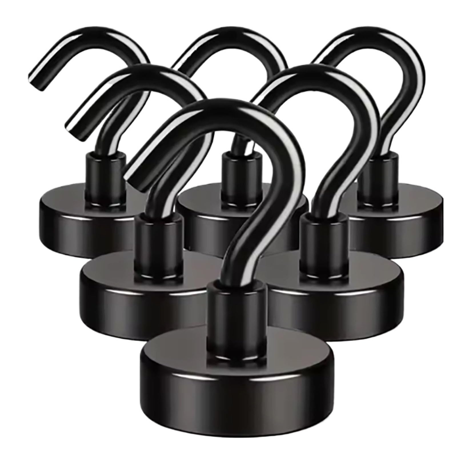 6 uds ganchos magnéticos soporte de pared sin perforaciones for colgar