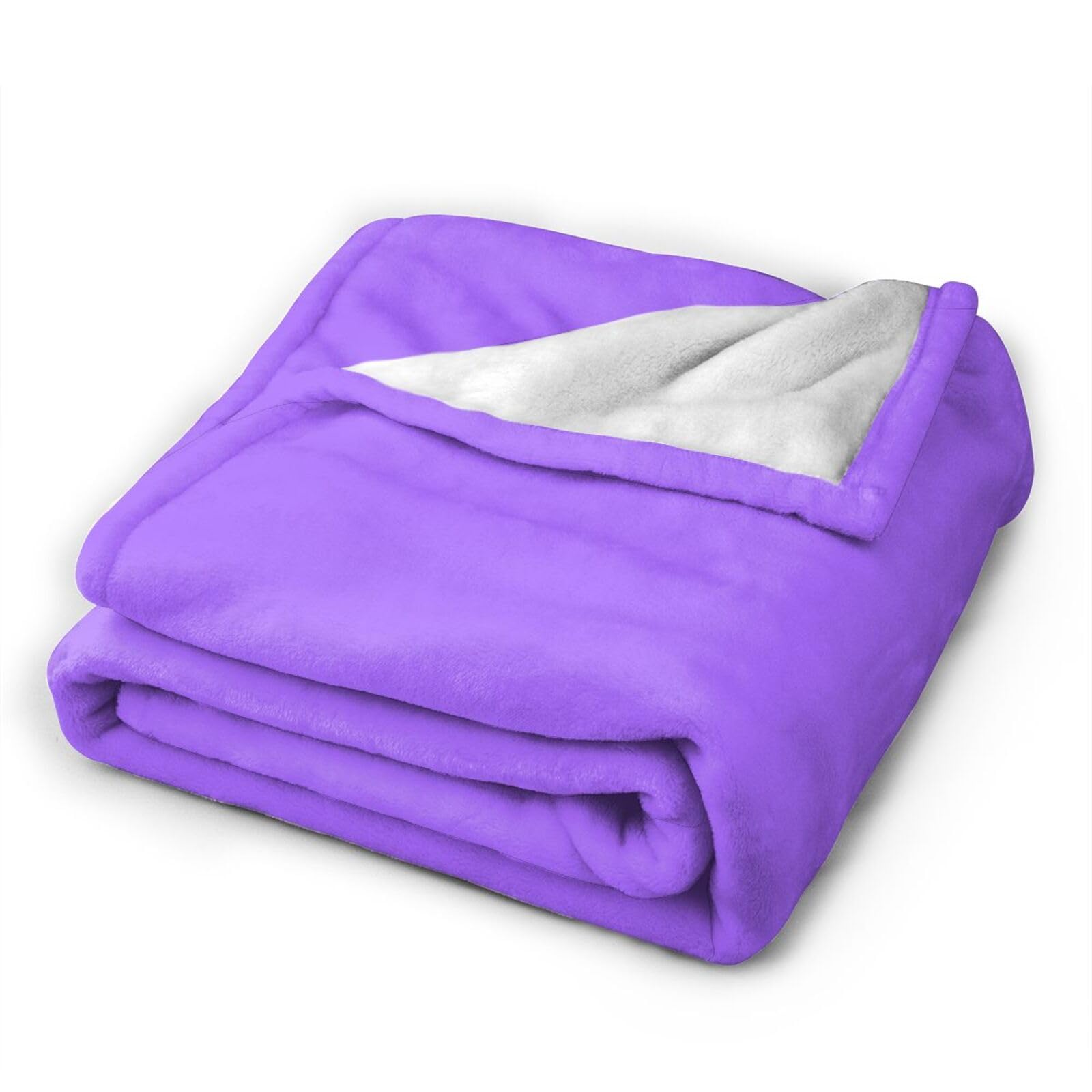 Coperta in peluche di velluto personalizzata Blue Pup 2 venduto da