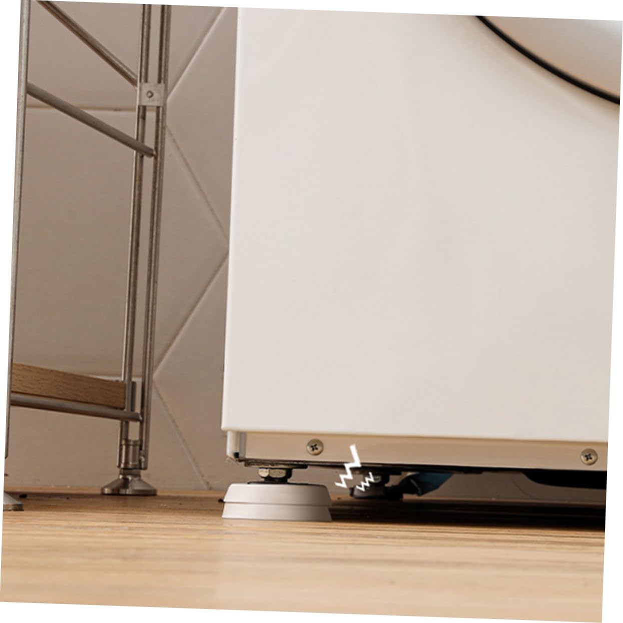 Balacoo Washer Foot Pads Washer Shock Absorbers Anti-Slip Mats for Refrigerator Dryer and Furniture Easy Install