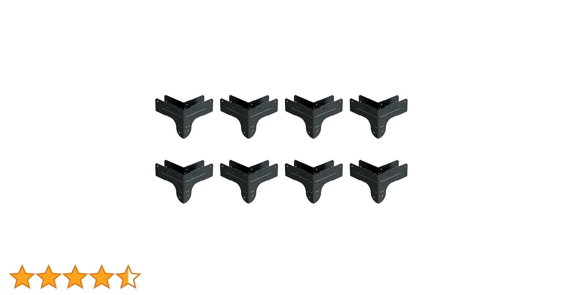 Simpson Strong Tie APRTC2 Outdoor Accents® ZMAX®, Black