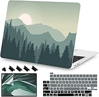 Vista 19 de Teryeefi para MacBook Pro Funda de 13 pulgadas 2022 2021 2020-2016 A2338 M2/M1 A2251 A2289 A2159 A1989 A1706, Funda rígida transparente para laptop