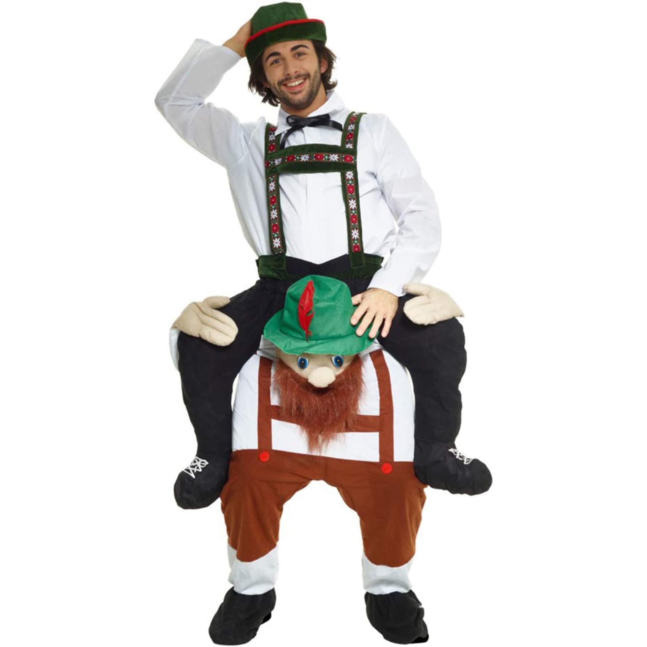 Morph Disfraz Oktoberfest Alemán, Traje Bávaro Piggyback, Disfraces para Fiestas y Halloween, Talla única