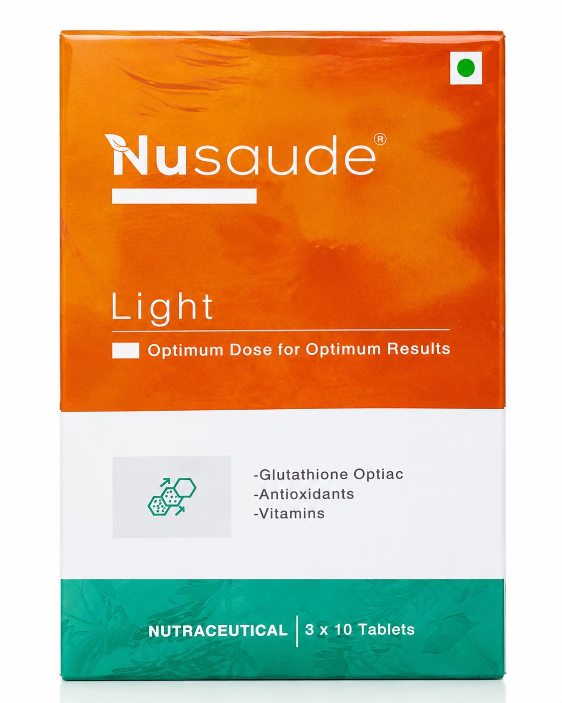 nusaude glutathione Nusaude Light Tablet 3 x 10 Tablets (30Tablets) : Amazon.in: Health &  Personal Care
