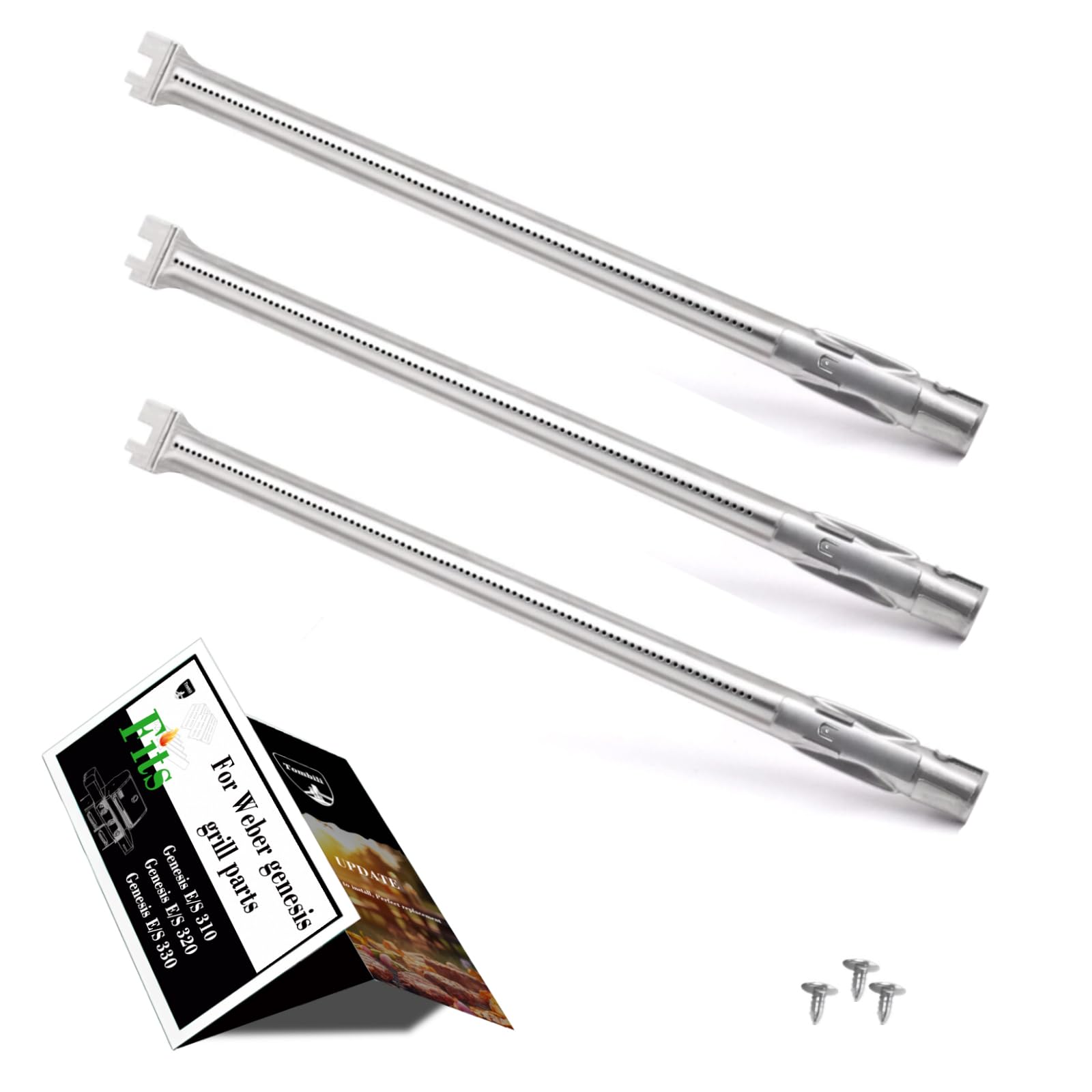 Weber grill burner tube damage corrosion holes replacement guide