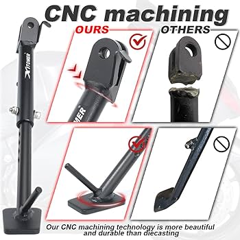 Amazon.com: Xitomer 0-3 '' Motorcycle Adjustable Kickstand