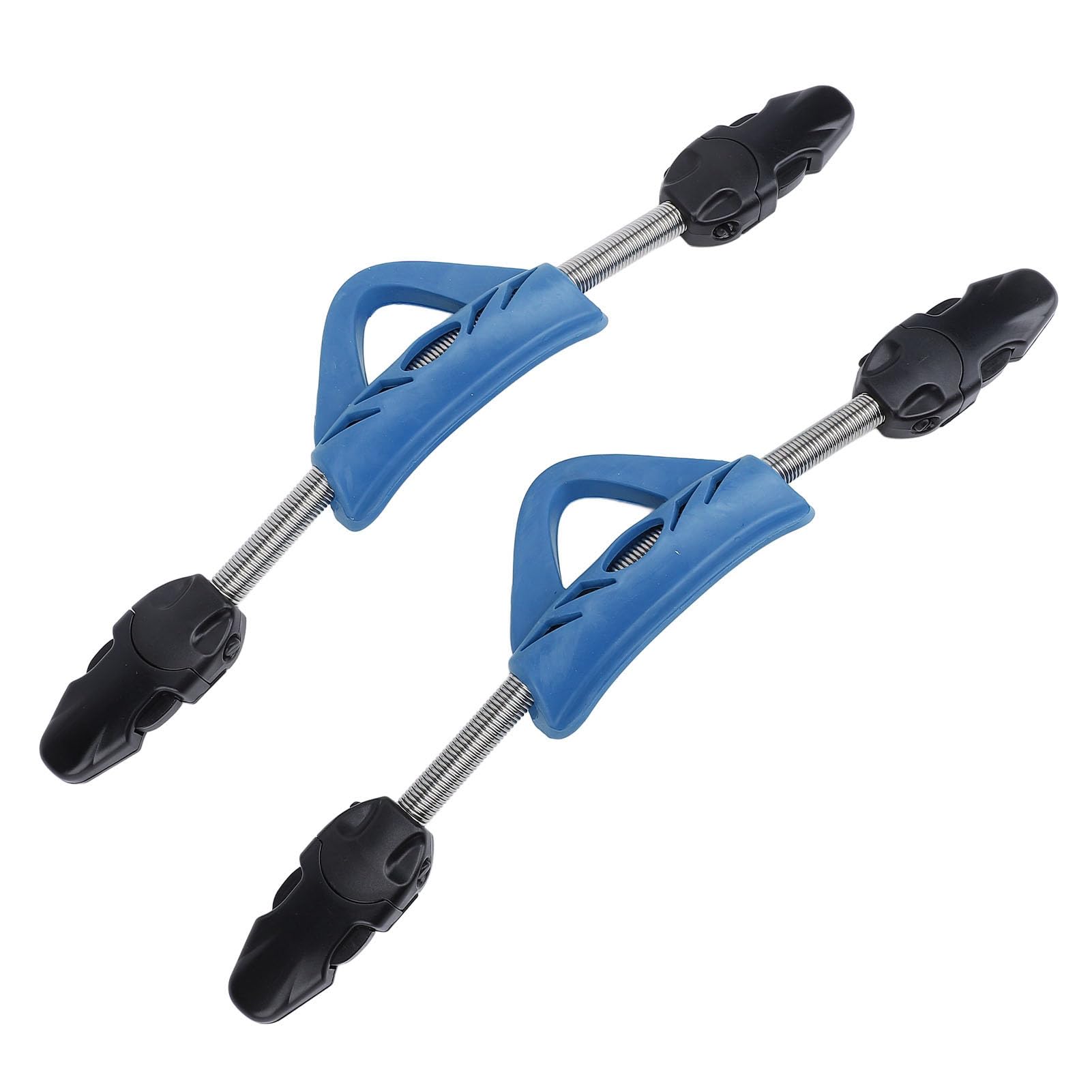 POENVFPO 2 Pack Stainless Steel Diving Spring Fin Heel Strap with Quick Release Buckles, Suitable for All Diving Fins (S)