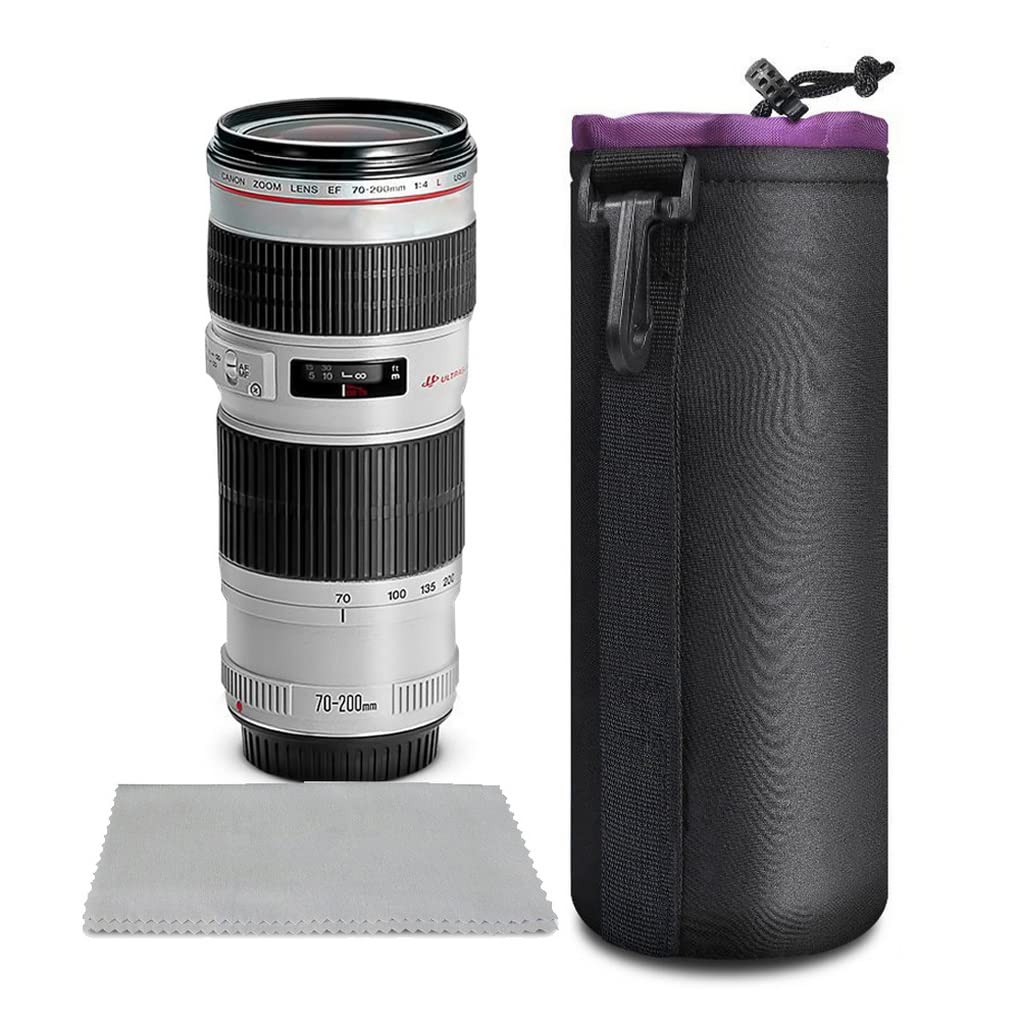 XSY DSLR Kamera-Einsatz-Tasche Objektivbeutel Kamera-Zubehör Objektivtasche Größe S - 6.8 x 10CM