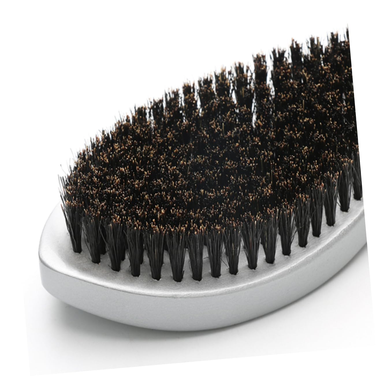 Outanaya Ergonomic Beard Brush Soft Bristles Wooden Handle Beard Care Accessory for Men Beard Brush for Men Random