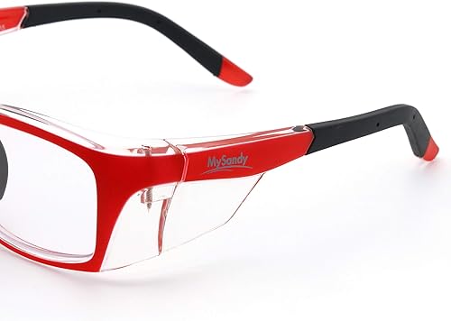 Miniatura 22 de Gafas de seguridad con certificación ANSI Z87.1, gafas protectoras antivaho e inastillables, gafas de seguridad ligeras para construcción, Negro