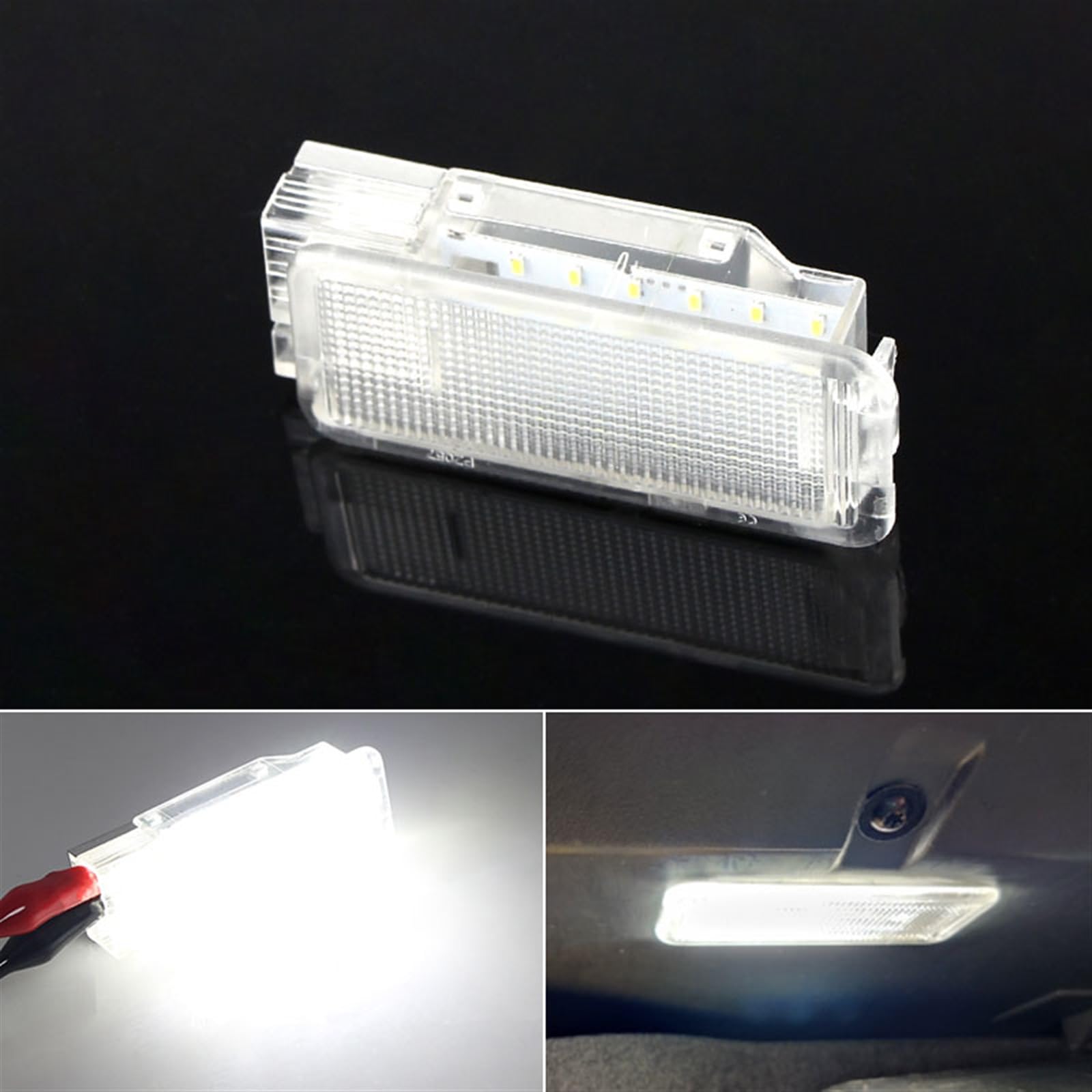 Luces LED for Maletero de Equipaje, lámparas for reposapiés, guantera, for Citroen, C2 C3 C4 C5 C6 C8 DS3 Dispatch Saxo Xanria Xsara, 206 Luz de Bienvenida para Puerta(1PCS LED Light)