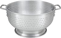 Vista 11 de Winco Colador de acero inoxidable con base, 14 cuartos de galón