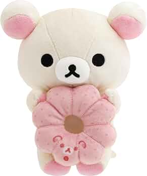 リラックマ ミスタードーナツ ぶらさげ てのり ドーナツまくまく リラックマ ミスタードーナツ ぶらさげ てのり ドーナツまくまく