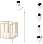 Baby Monitor Floor Stand Holder Mount Compactible for eufy E21,E30,Spaceview E110, Spaceview pro E210