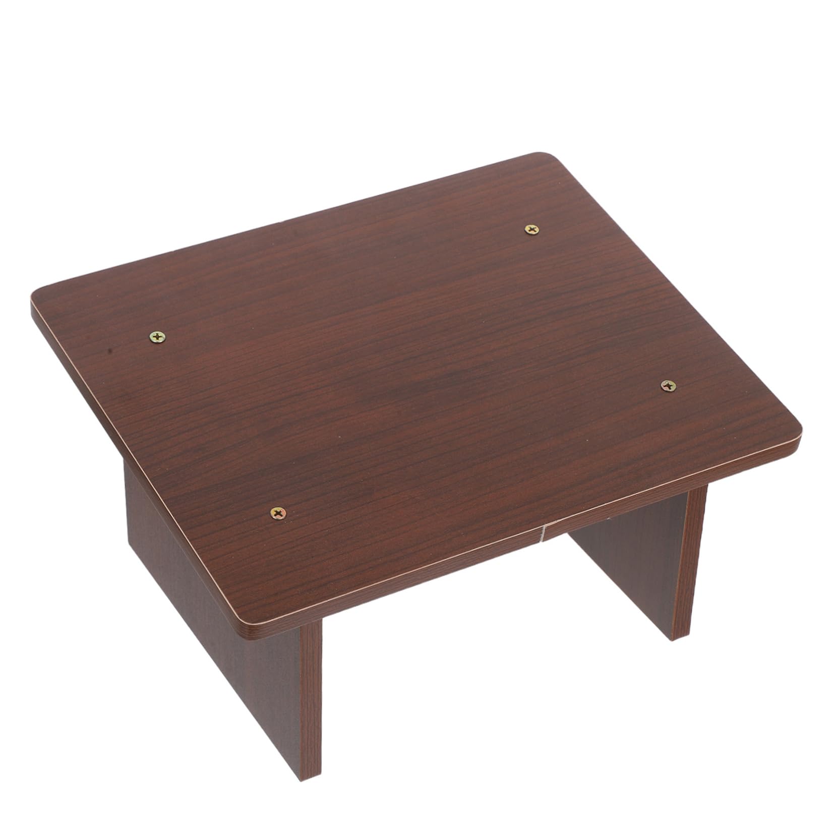 Poggiapiedi in Legno Inclinato per Scrivania e Sedia Ufficio | Portatile e Stabile, per Camera da Letto o Sessioni Gaming, Design Moderno Contemporaneo
