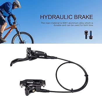 Amazon.co.jp: A/R 油圧ディスクブレーキ、自転車用油圧ブレーキ自転車