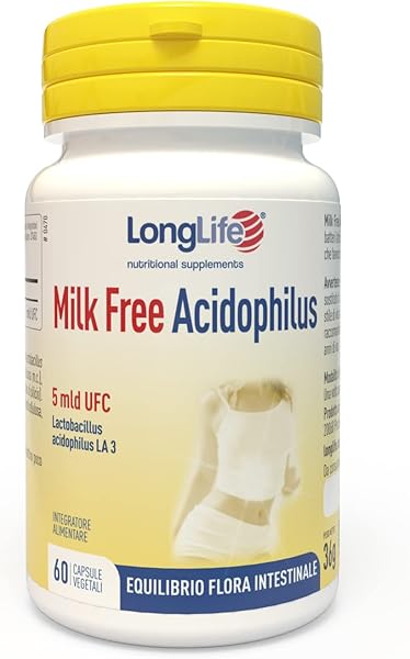LongLife Milk Free Acidophilus 5 miliardi UFC