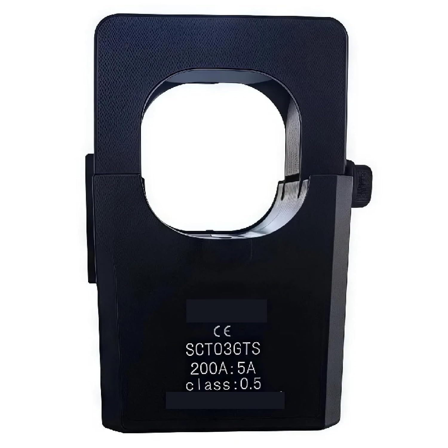SCT036TS Split Core Current Transformer, AC Current Sensor, 100A-600A Input, 50mA/0.1A Output, 0.5% Accuracy, Single Phase, CE Certified (400A-50mA 0.5)