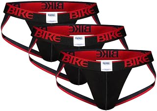 Bike Athletic 3-Pack Stretch Cotton Jockstrap, Everyday Fit | Soft stretch cotton pouch built for everyday comfort and support