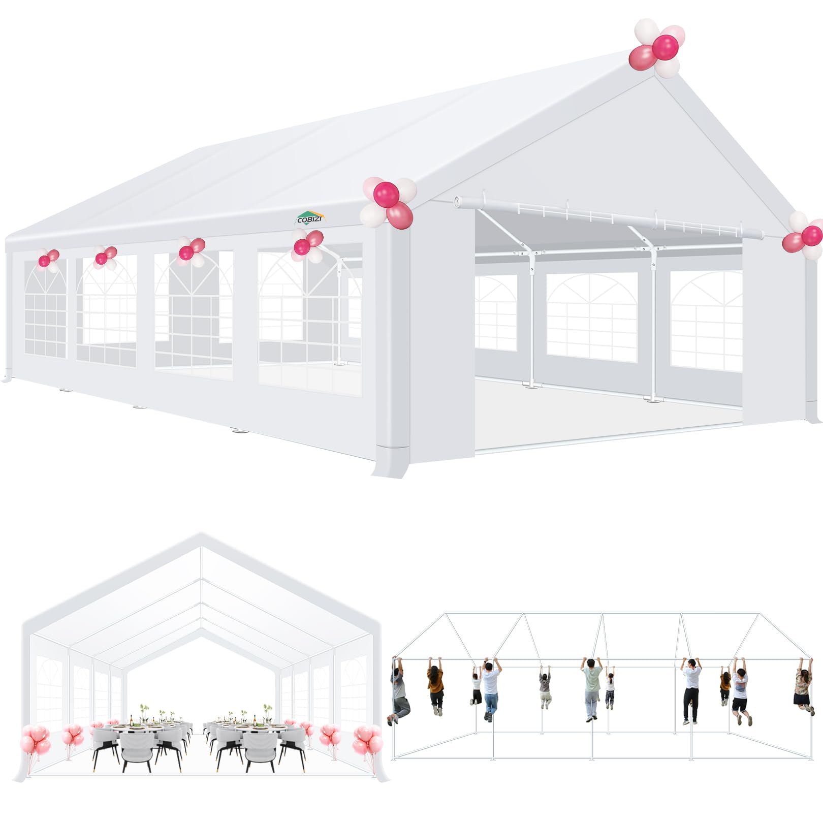 COBIZI 20x30 Outdoor Party Tent