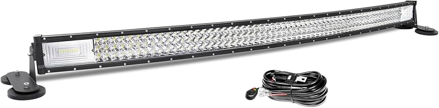 AUXTINGS 50 inch gebogen led-lichtbalk met magnetische houder AUXTINGS 50 inch gebogen led-lichtbalk met magnetische houder