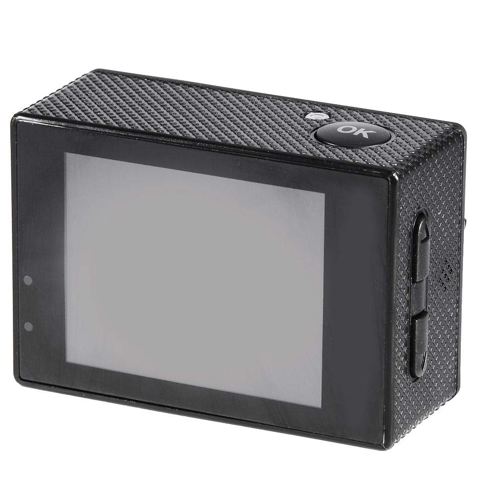 Bewinner Videocamera di azione Impermeabile 30M - HD 1080p per Ciclismo, Escursionismo, Subacquea, Sport all'aperto, Nuoto (Nero, Mini DV, SD)