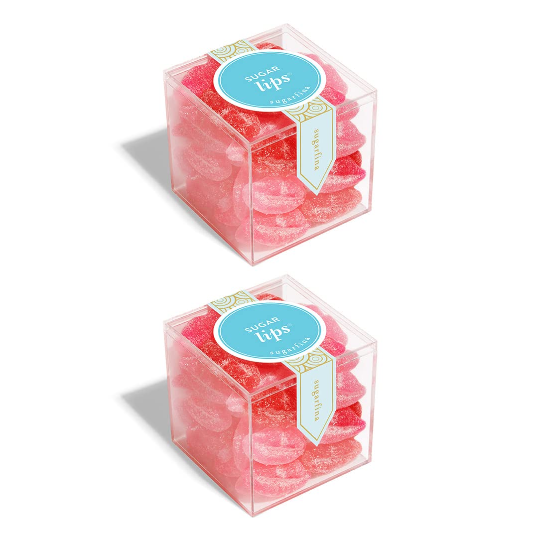 SugarfinaSugar Lips Large Candy Cube Gummies, 10.9oz, 2 Count