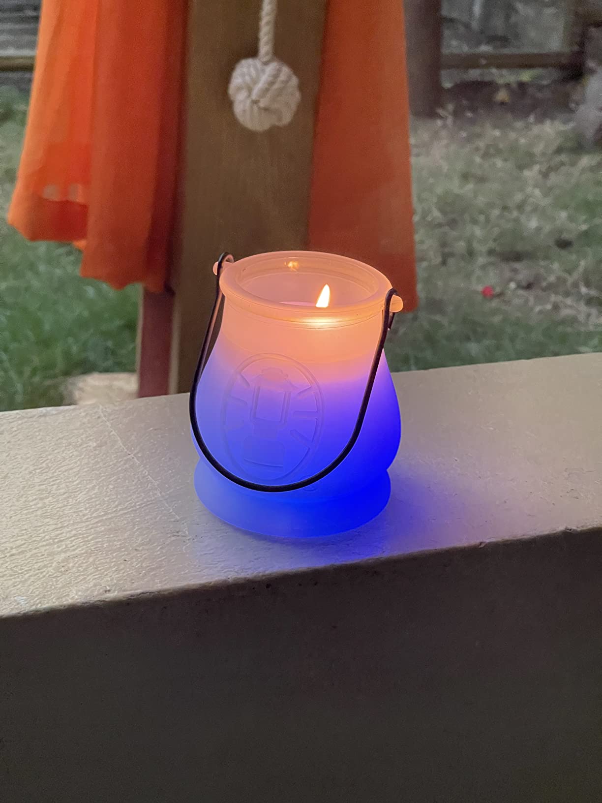 1/mo Finance Coleman Color Changing LED Candle Citronella Candle