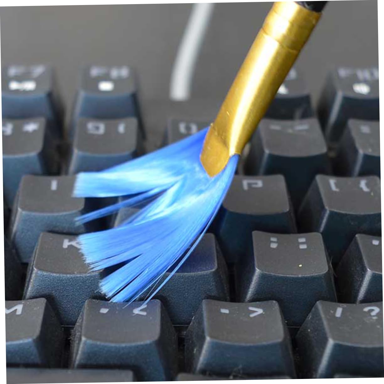 KICHOUSE 10pcs Removal Brush for Home and Computer Cleaning Multi-Function Keyboard Electronics and Appliance Tool for Hard Reach Spaces Random Style