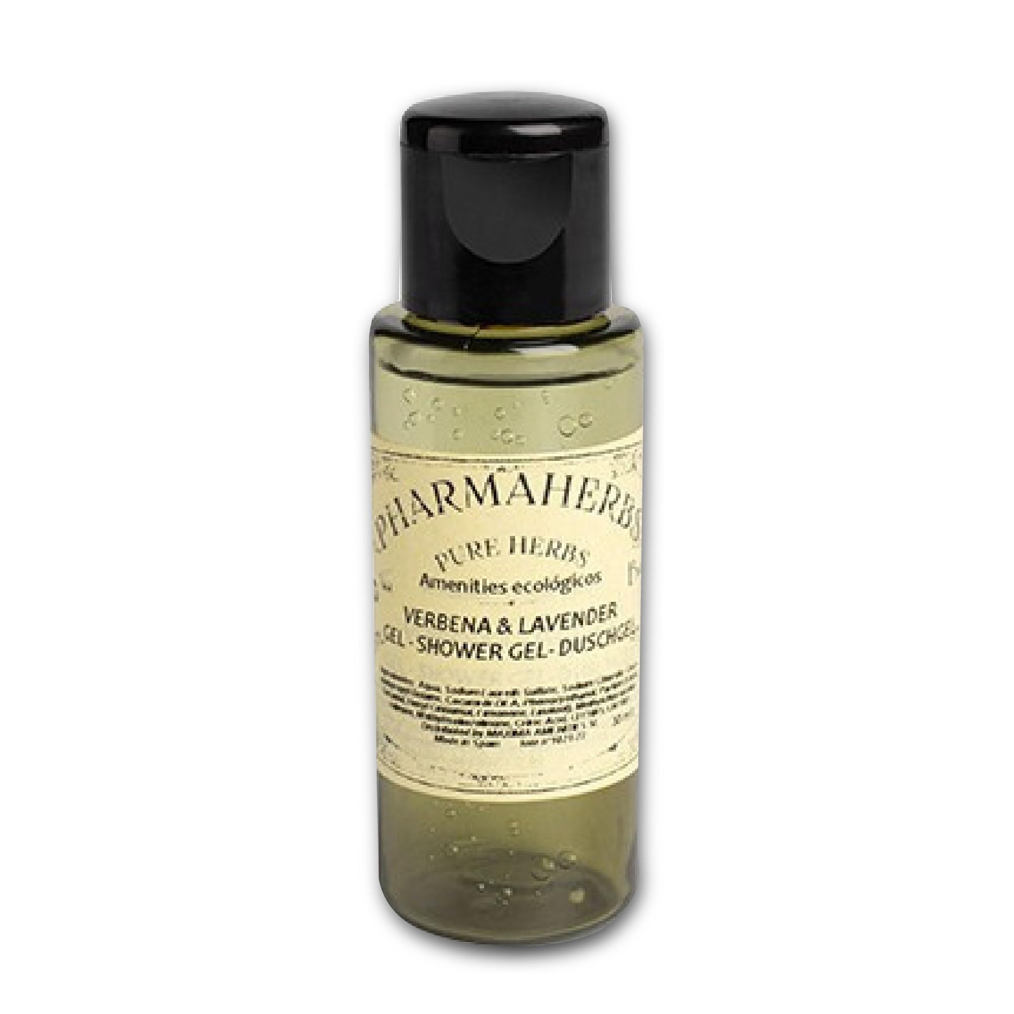 Pack de 400 Botellas de Gel de Ducha Verbena y Lavanda Fresca de 30ml - Frescura y Relajación, Fórmula Suave para Piel Sensible, Ideal para Hoteles, Spas y Viajes