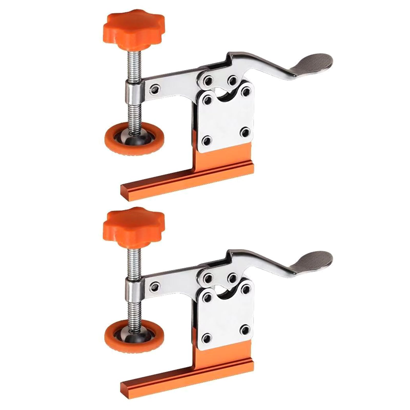 Kaeltsyn 2Pcs Quickly Release Wood Clip Multipurpose Woodworking Clamp Suitable For Various Carpentry And Needs Stable Aluminum Wood Clamp Stabilizers