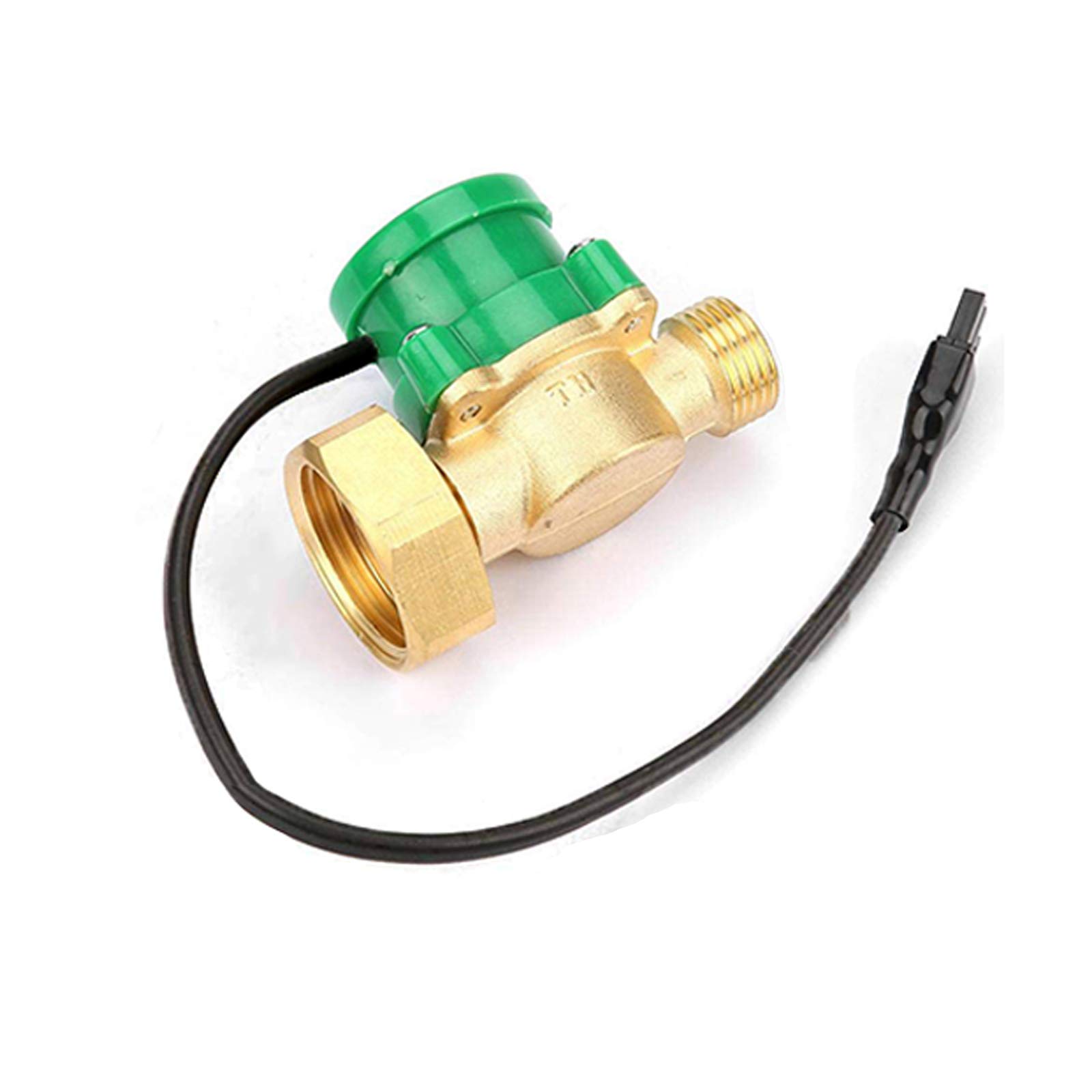 Interruptor de flujo de bomba, HT200 Rosca hembra de 3/4" a macho de 3/4" Interruptor de sensor de flujo de bomba de agua de 200 W Utilizado grifo doméstico en el rango de presión de agua baja