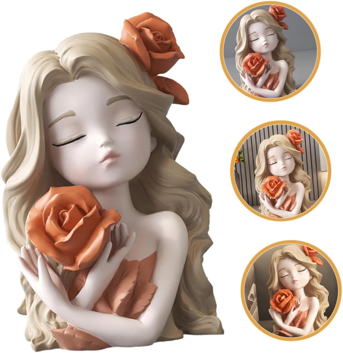 Cute Coin Bank for Girls Resin Piggy Bank Money Box for Boys and Girls Decorative Saving Jar Home