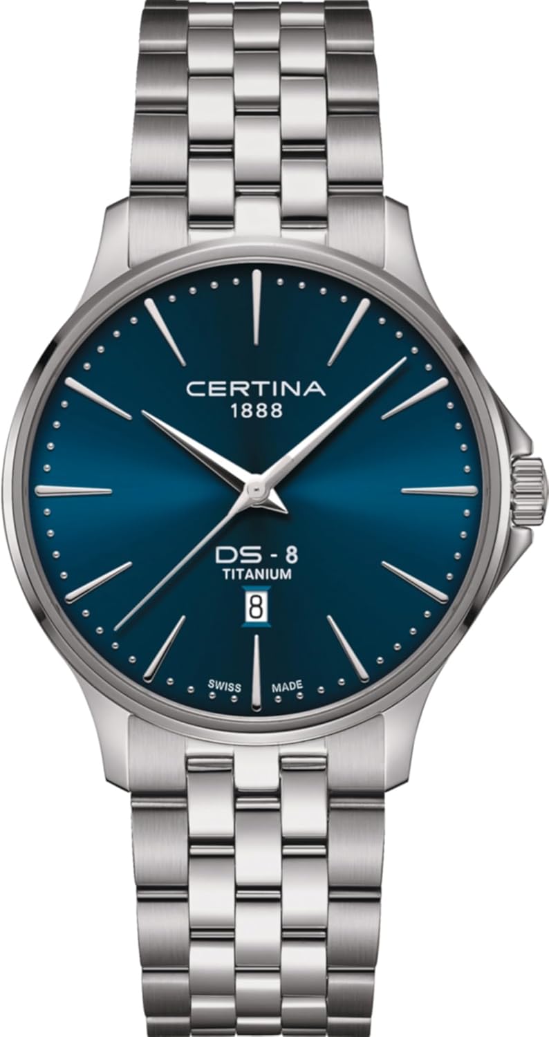 Certina, Mens, DS 8 Gent, 40, mm, Titanium, Quartz,