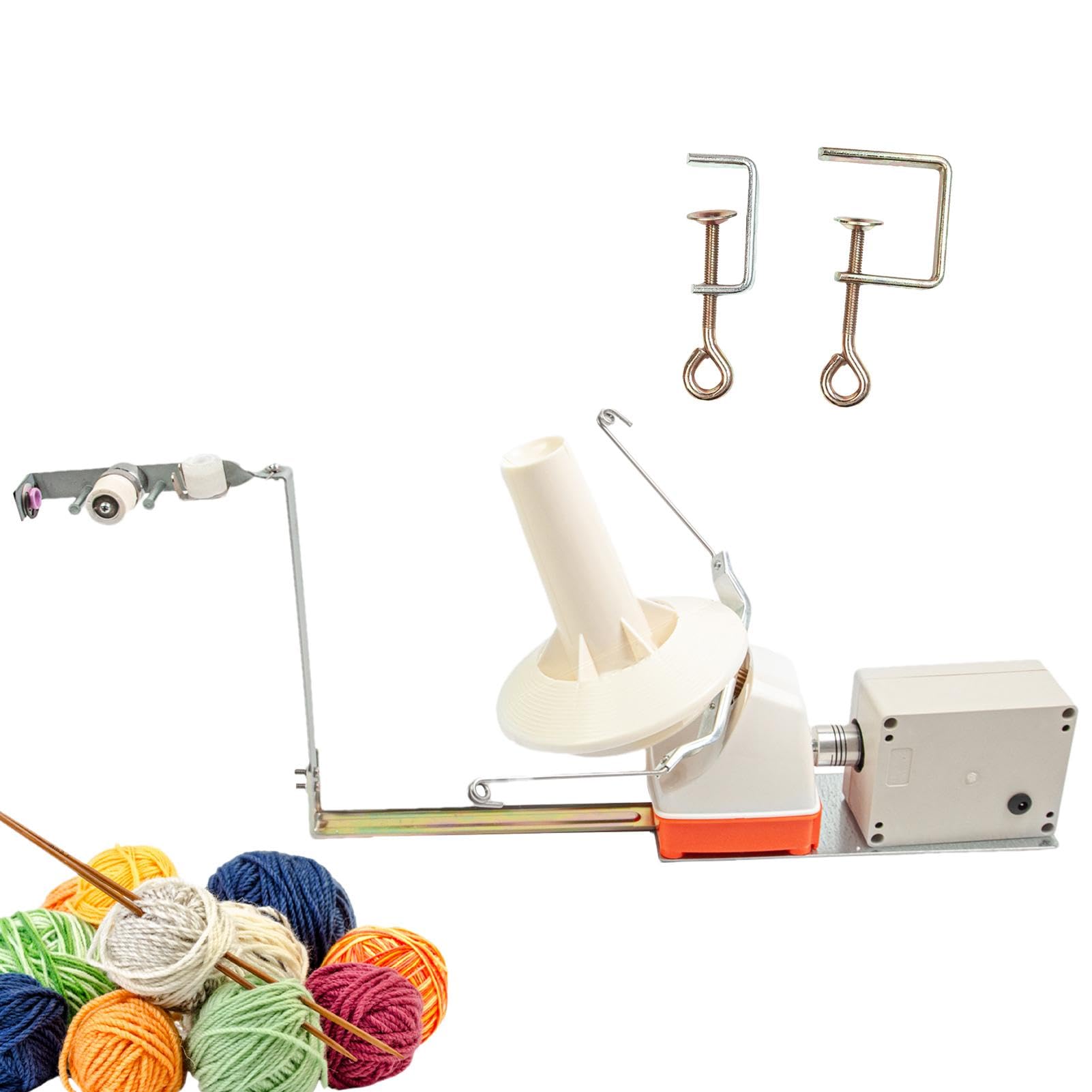 Avvolgitore Di Filo Automatico Macchina Elettrica Per Lavorazione Del Filo | Macchina Avvolgitore per Maglia Per Uncinetto Tessitura Ricamo Hobby Casa Laboratorio