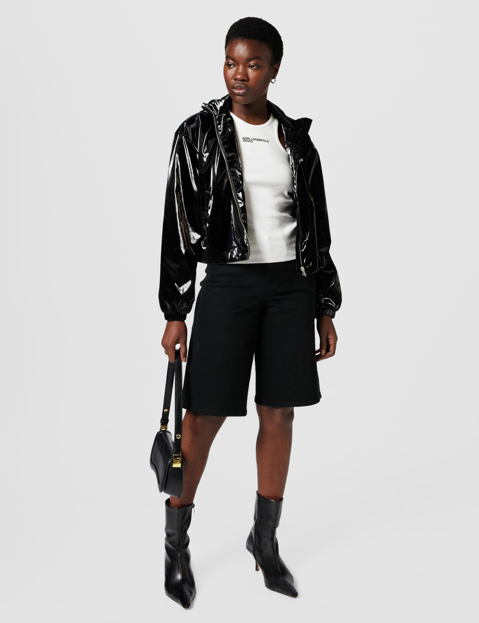 Karl Lagerfeld Jeans Damen Shiny Jacket