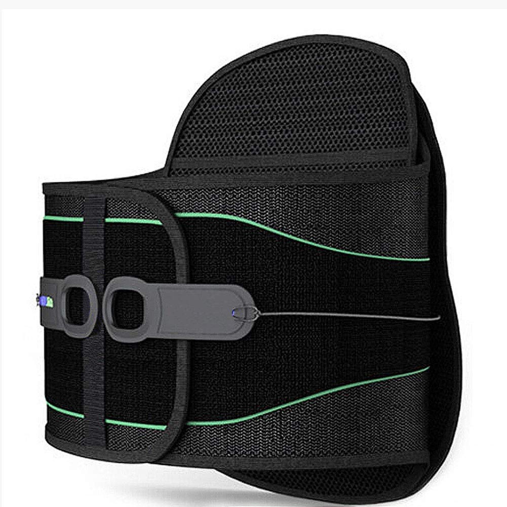 Alivio del Dolor de la Parte Inferior de la Espalda con Sistema de polea Cinturón de Soporte Lumbar para Mujeres y Hombres Hernia de Disco Correas de Cintura Ajustables (Tamaño : XL)