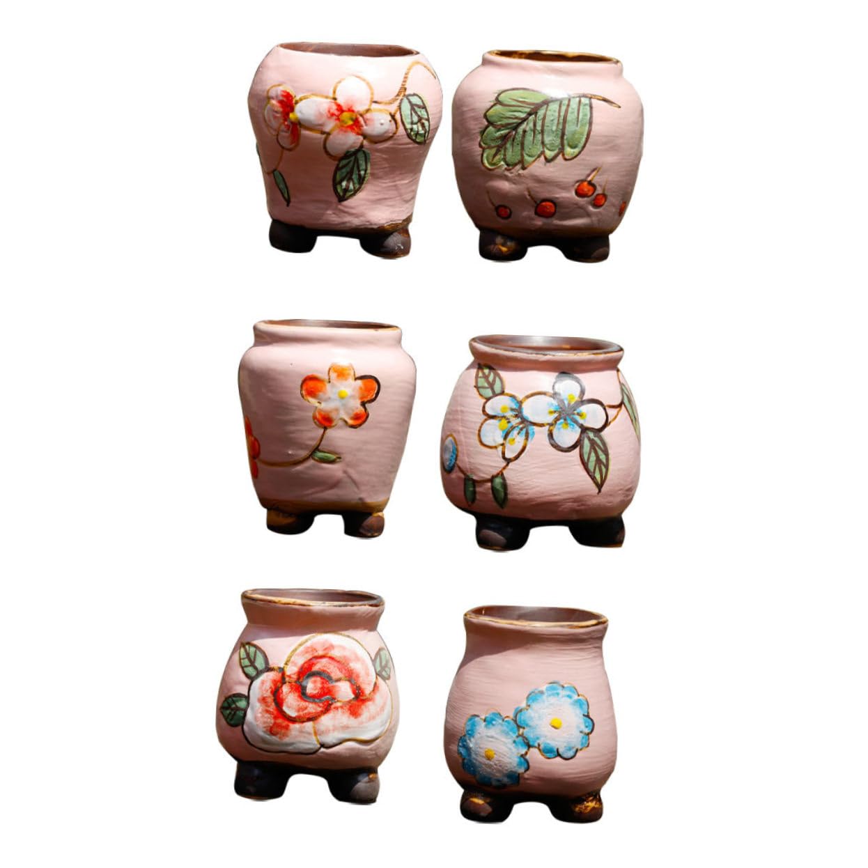 Pots de fleurs pour plantes d'intérieur et décoration de terrasse verte