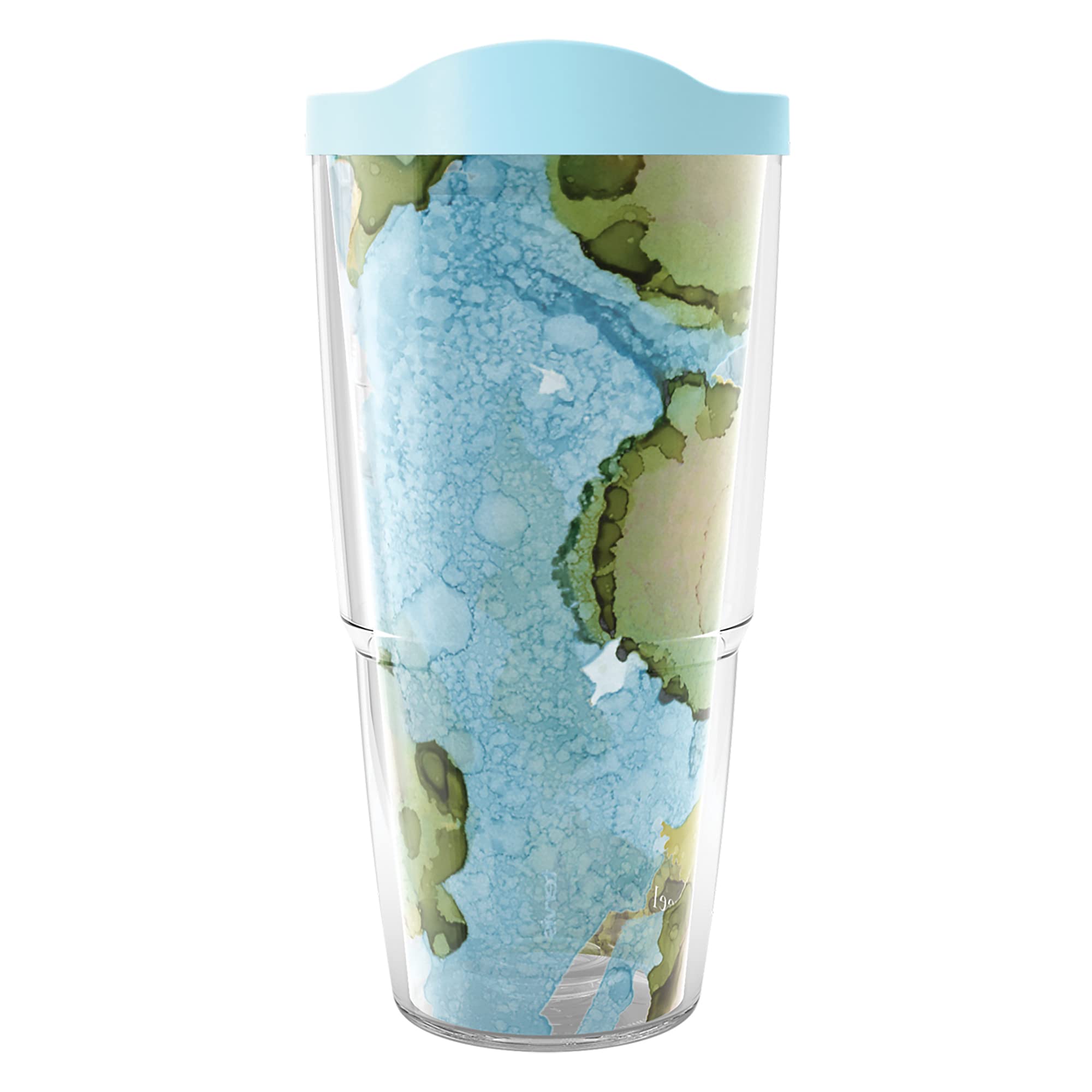 Tervis Classic Inkreel-Island Hopping Made In Usa Double Walled Insulated Tumbler, 24Oz,