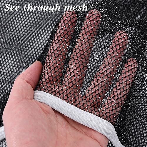 JINSHI Men's Sparkling Sleeveless Sheer Mesh Top, Fishnet Shirt, Sexy Transparent Tee, Ideal for Muscle Display4