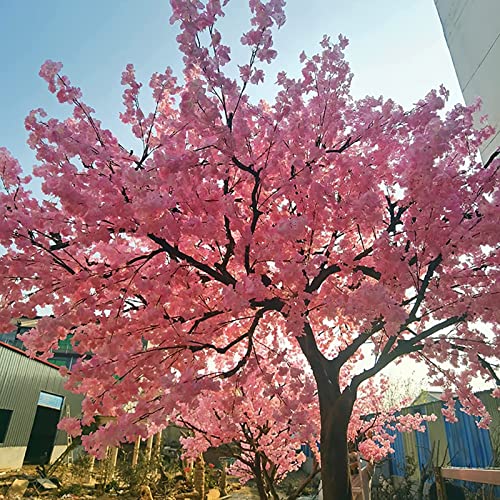 Árbol de cerezo japonés artificial rosa en seda de 2.8m para decoración de bodas 3