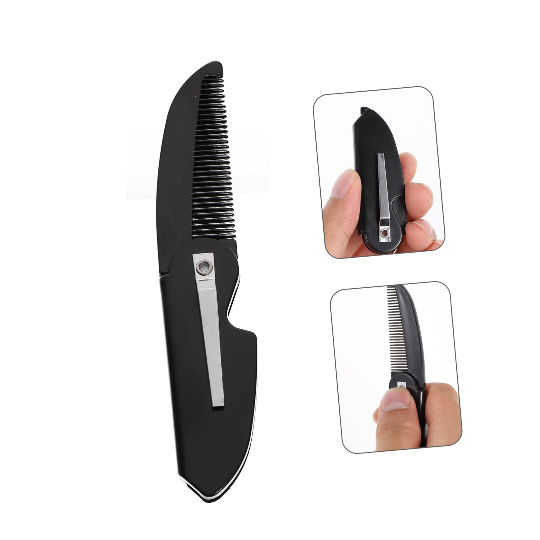 Beavorty 20pièces Peigne à Barbe Peignes De Voyage Accessoire Pratique Pour Coiffage Et Entretien Barbe