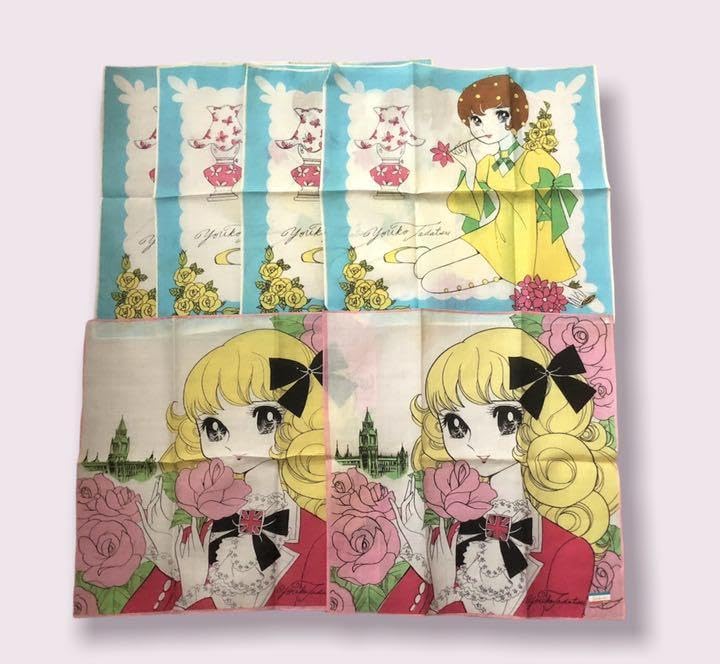 【掘り出し物！非売品未使用】昭和の女性人気漫画家　レトロハンカチ13枚セット Amazon.co.jp: 掘り出し物！の女性人気漫画家 レトロハンカチ13