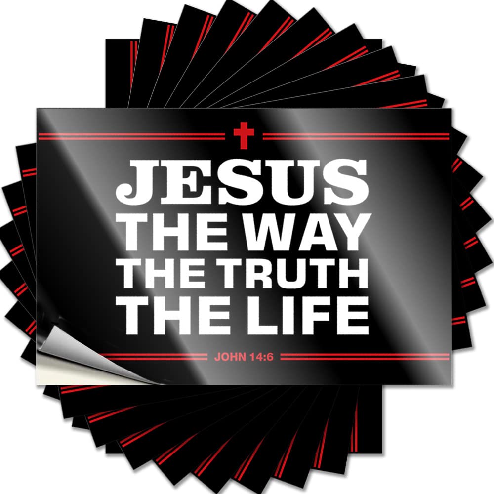 Vintage Sticker - Scented Surfing Fun Jesus The Way, Truth, Life(12X18CM)