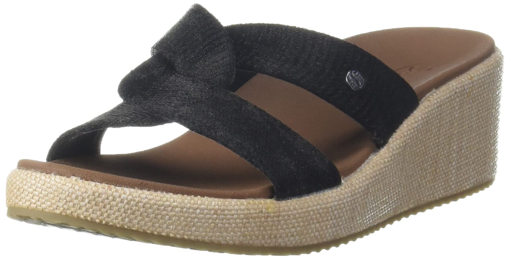 Skechers Womens Arch FIT Beverlee - Belle Black Slipper - 7 UK (119259) (B0B4DV2MZ6) Amazon Price History, Amazon Price Tracker