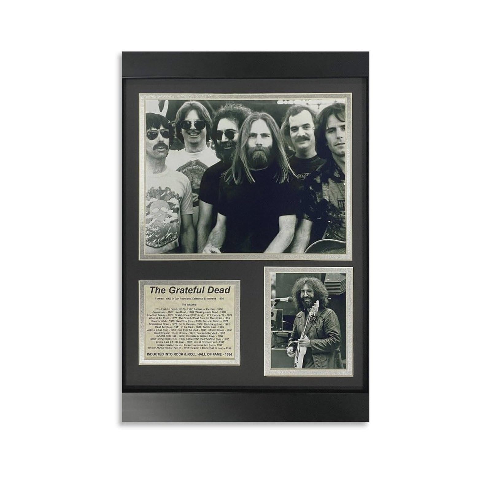 グレイトフル・デッド 1970's 名作フレーム付きポスター 絵画 グレイト