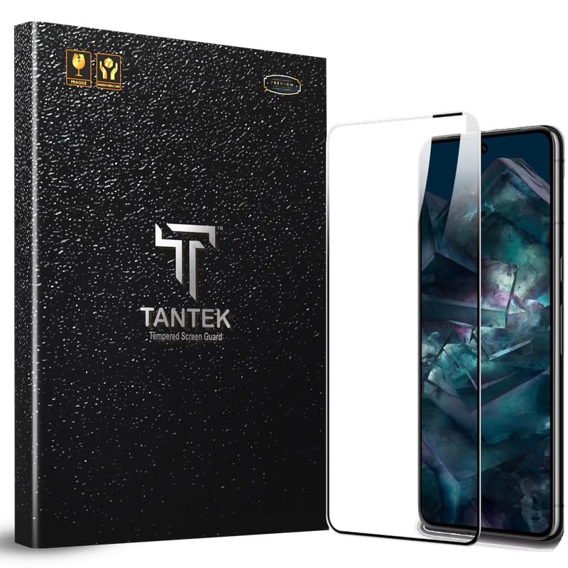 Image of TitanGuard Tempered Glass Screen Protector Guard for Google Pixel 8 Pro (6.7 Inch) - 9H Hardness, Military Grade, Anti-Static, Easy Installation Kit - 1 PACK