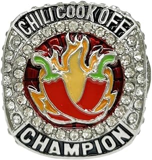 Customize Chili Cook Off Championship Trophy Ring Chili Cook Off Championship Trophy Award